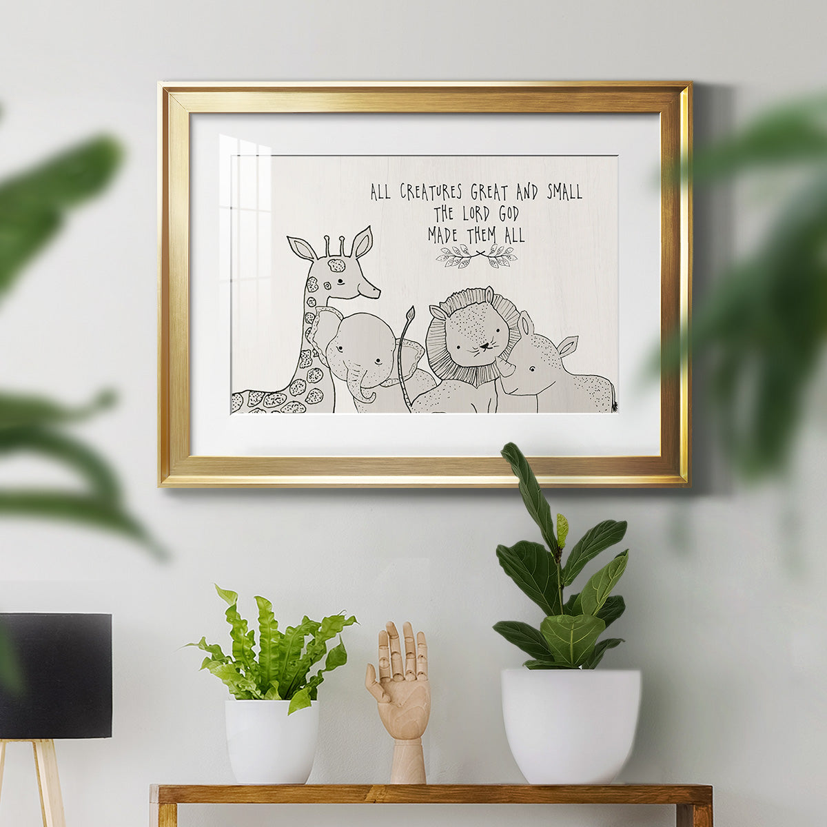 All Creatures Premium Framed Print - Ready to Hang