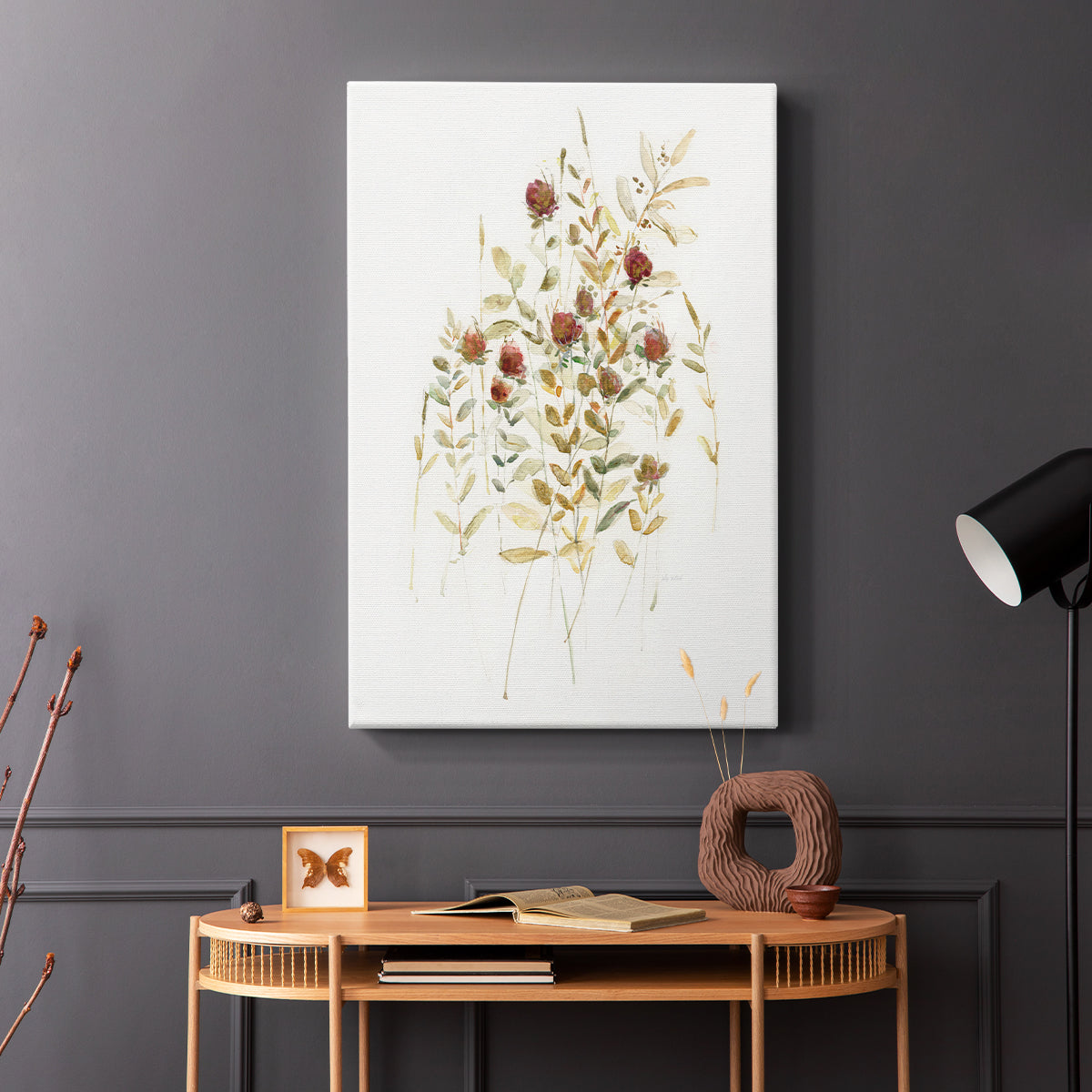 Wildflower Breeze I - Canvas Art Print