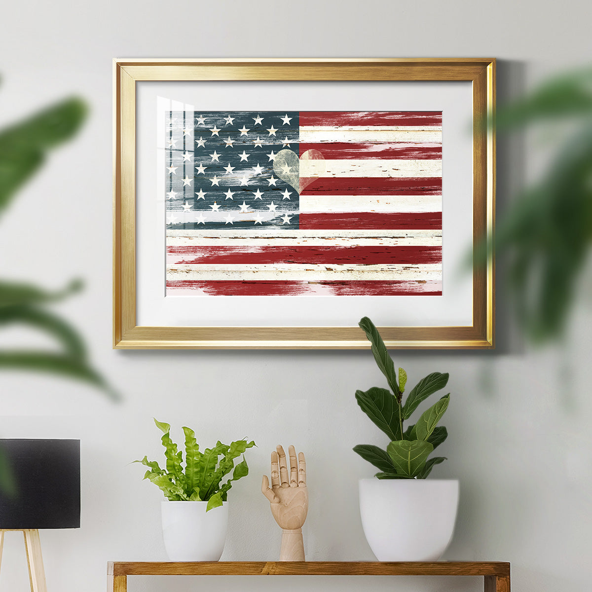 Heart of America Premium Framed Print - Ready to Hang