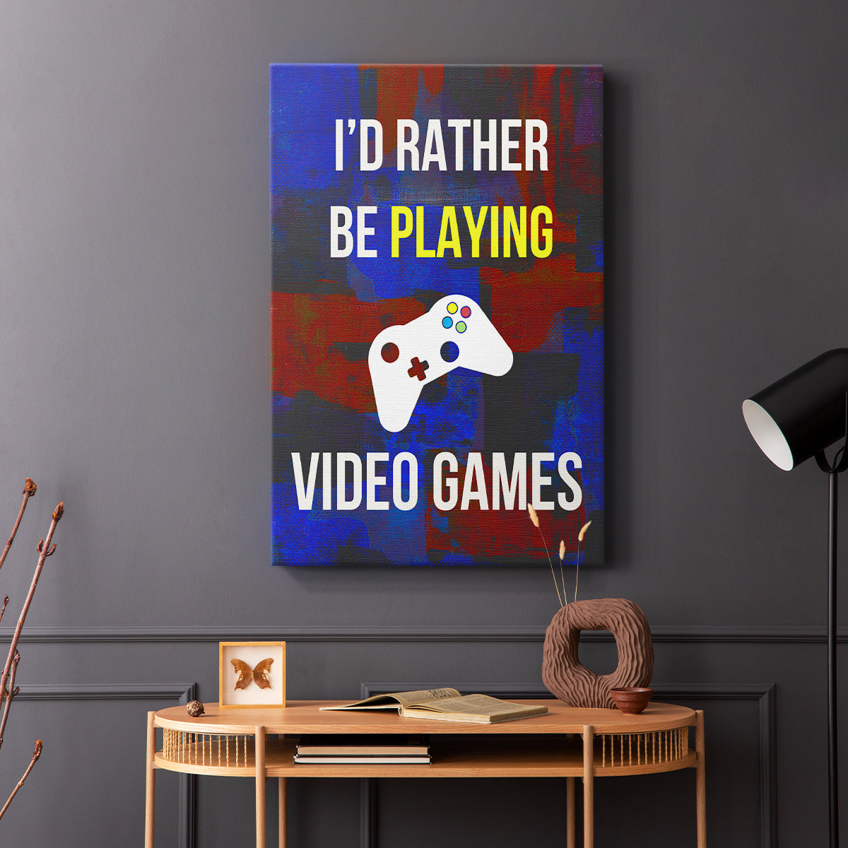 Gamer at Play III - Canvas Art Print