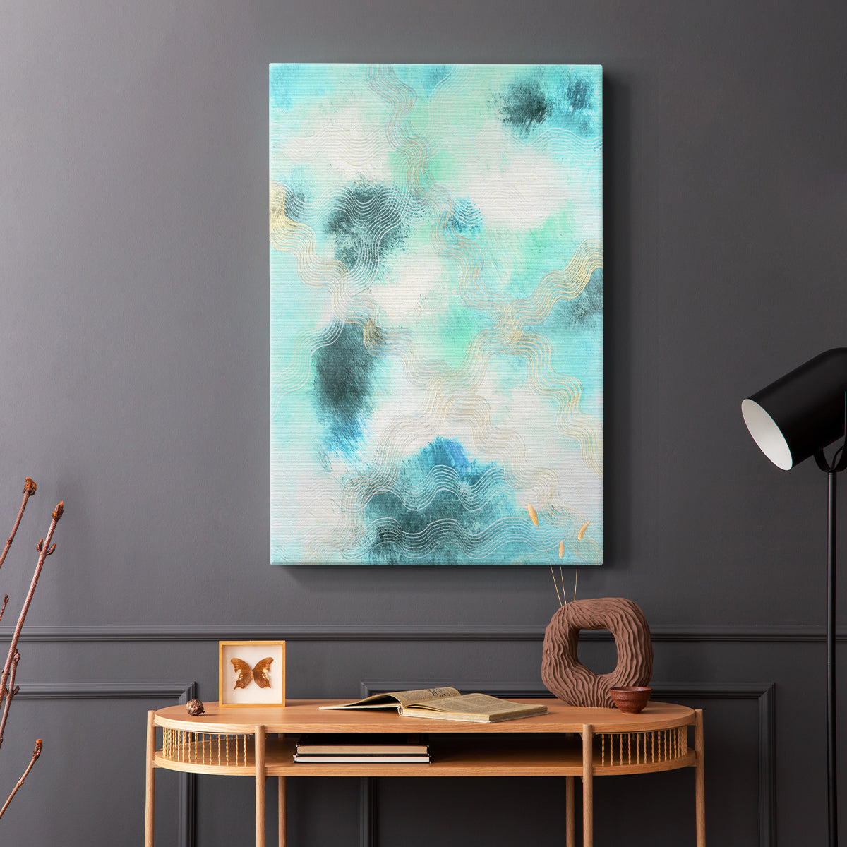 Blue Shift I - Canvas Art Print