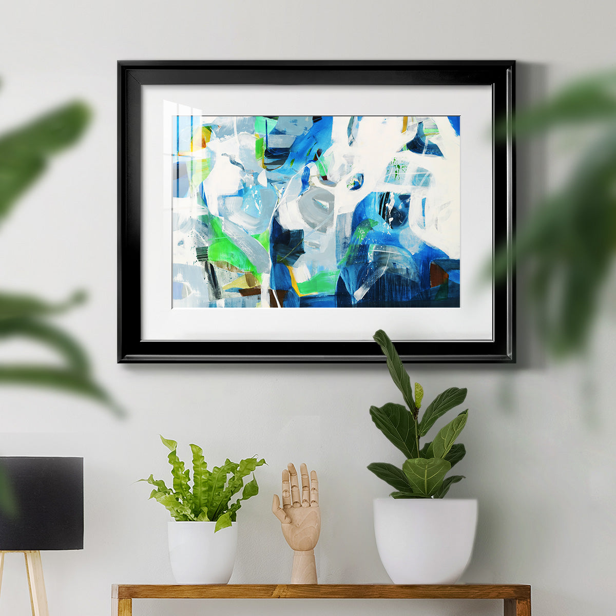 Down the Rapids Premium Framed Print - Ready to Hang