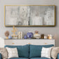 Glittering Shoreline - Floater Framed Canvas Print