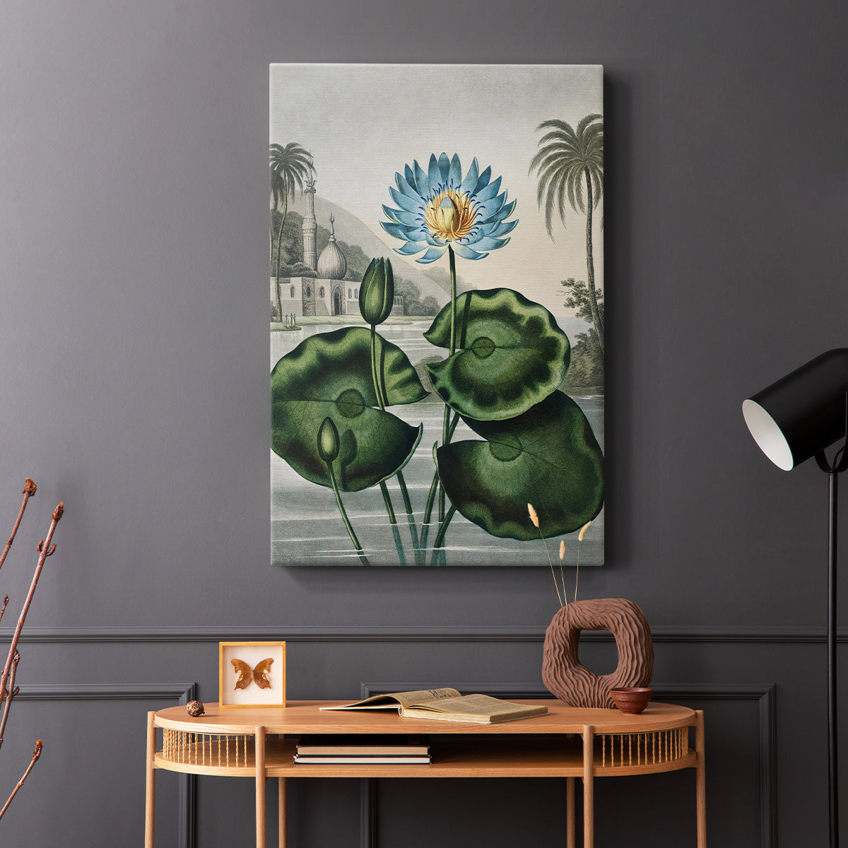 Temple of Flora IX - Canvas Art Print