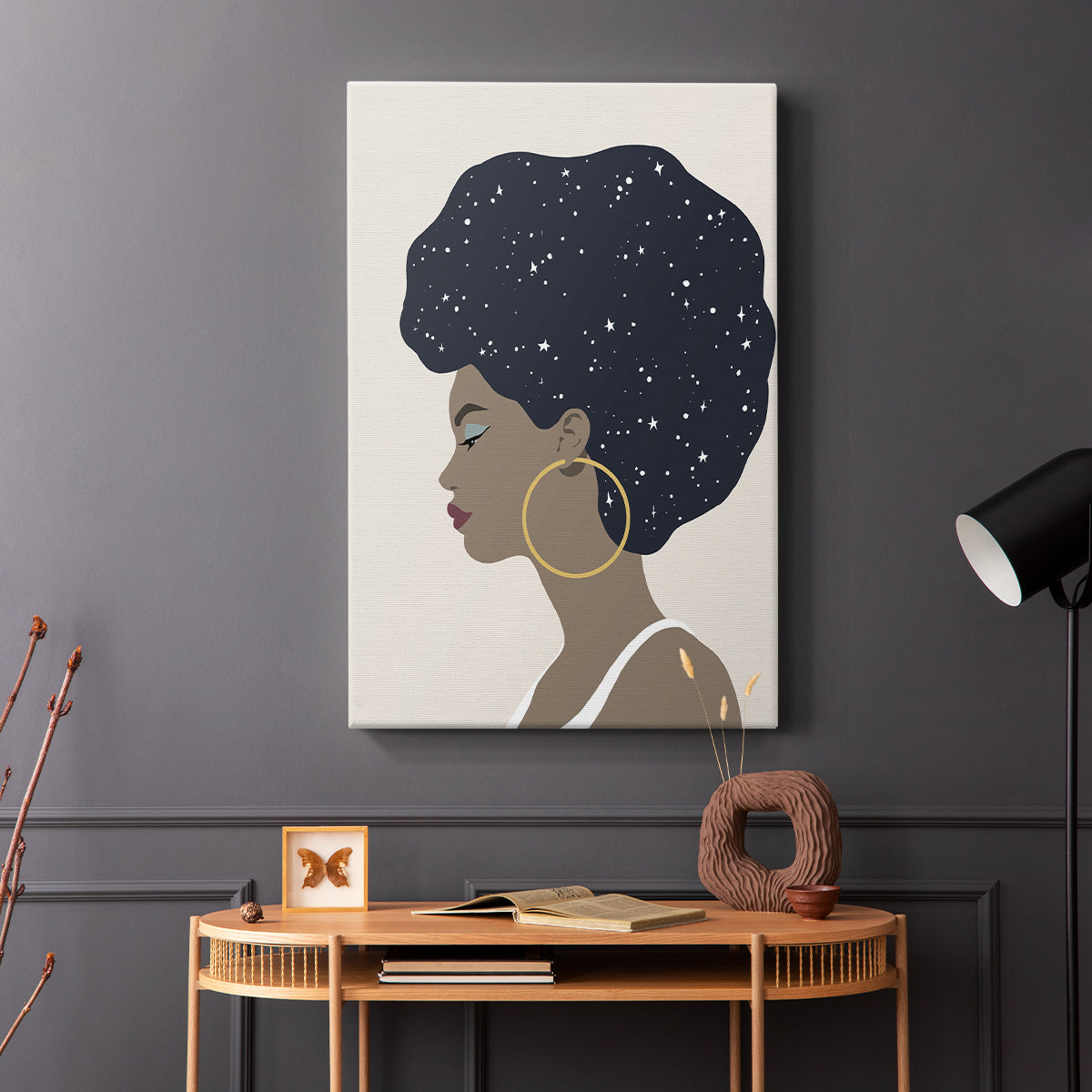Heavenly Hair I - Canvas Art Print