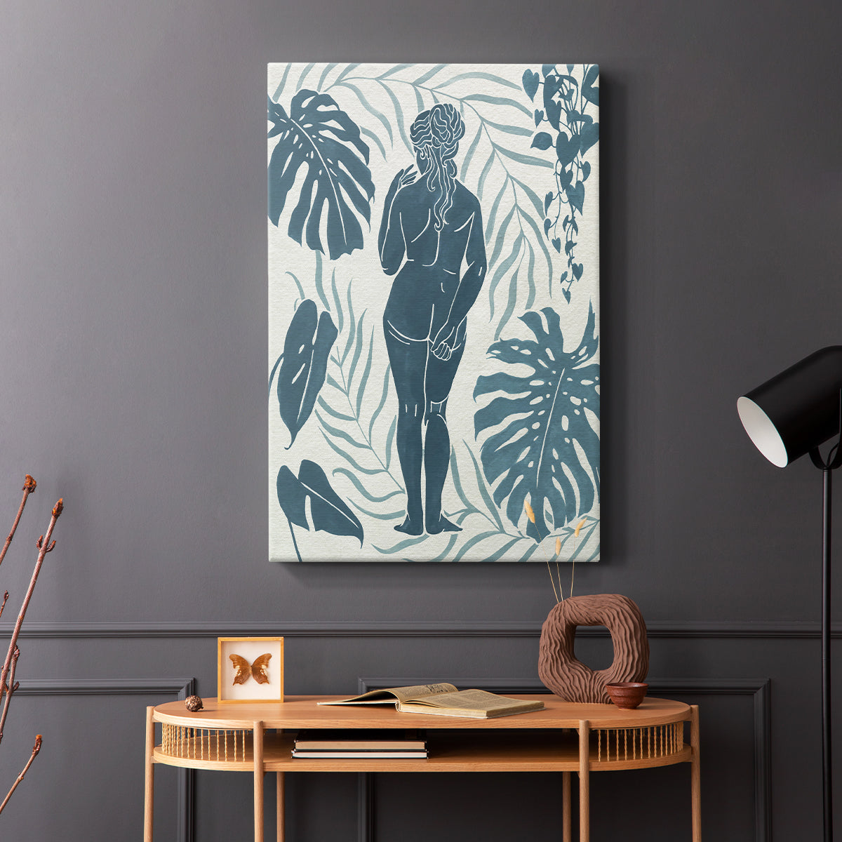 Moon Gazer III - Canvas Art Print