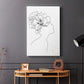 Fashion Floral Sketch I - Canvas Art Print