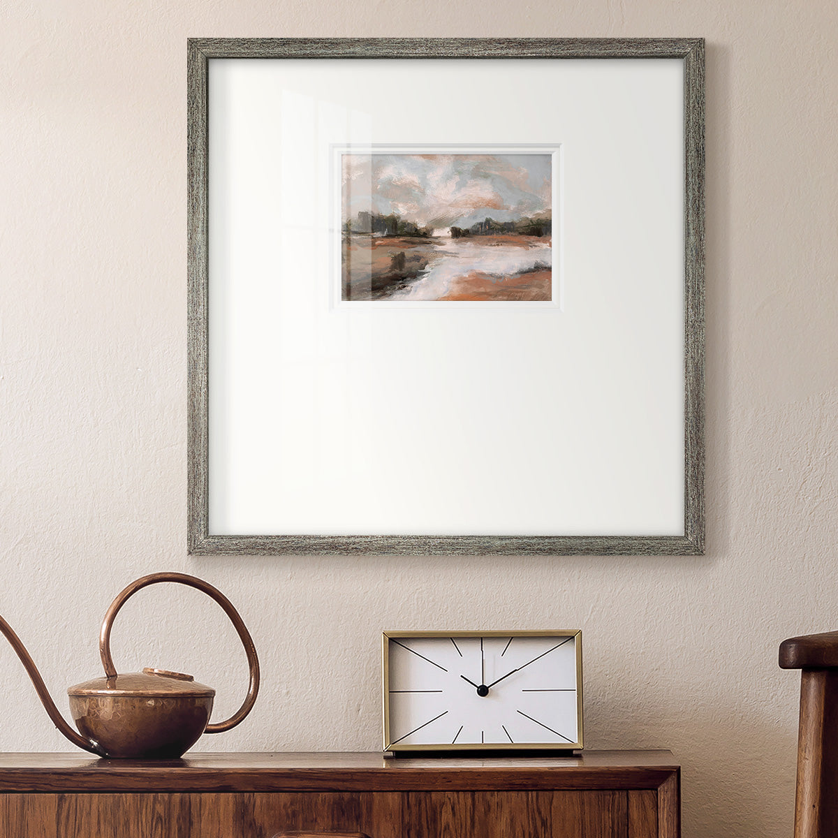 South Pond Premium Framed Print Double Matboard