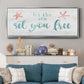 Sea Free - Floater Framed Canvas Print
