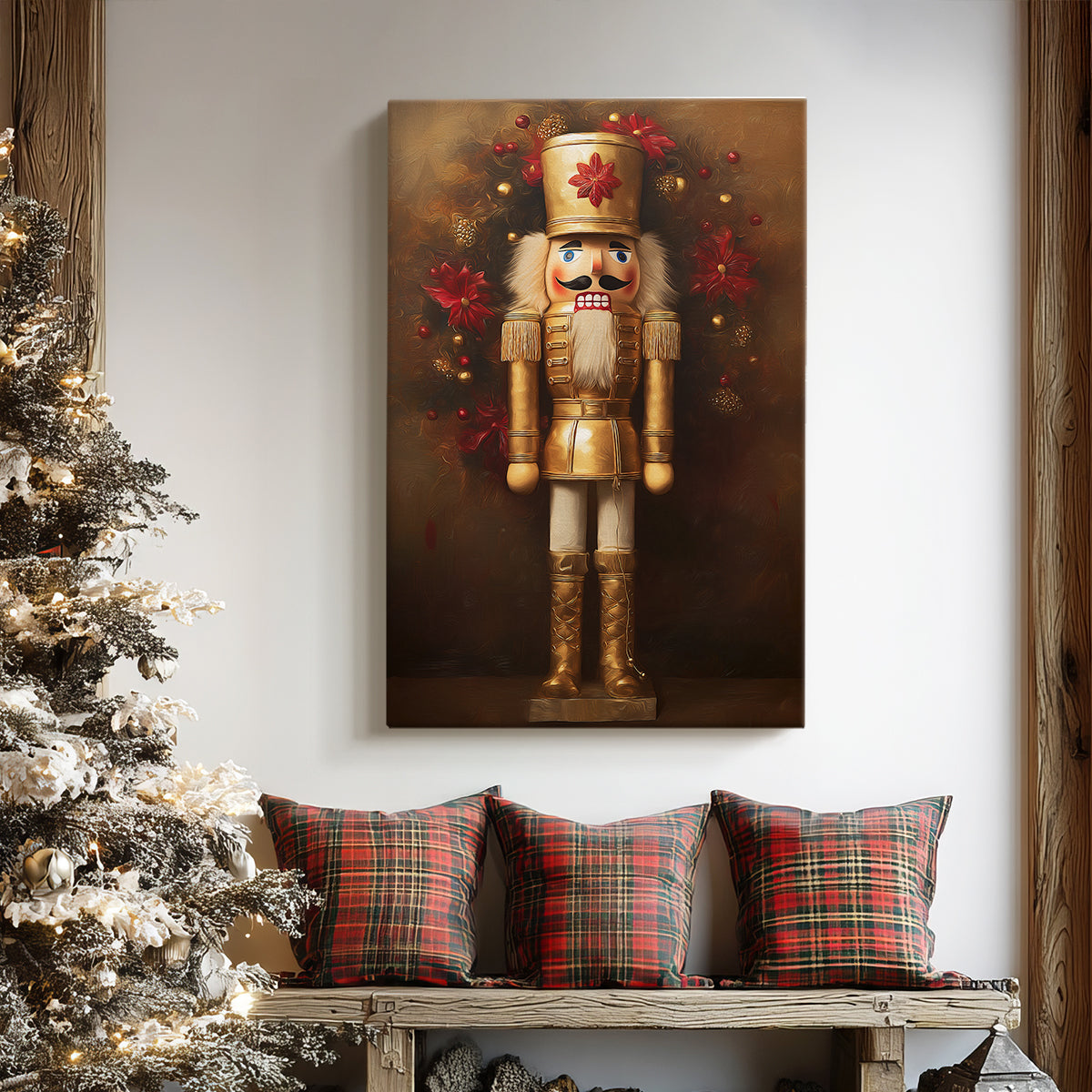 Amber Promise of Nativity - Canvas Art Print