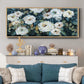 Moonlit Garden I - Floater Framed Canvas Print