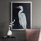 Calm Great Egret I - Modern Framed Canvas Print