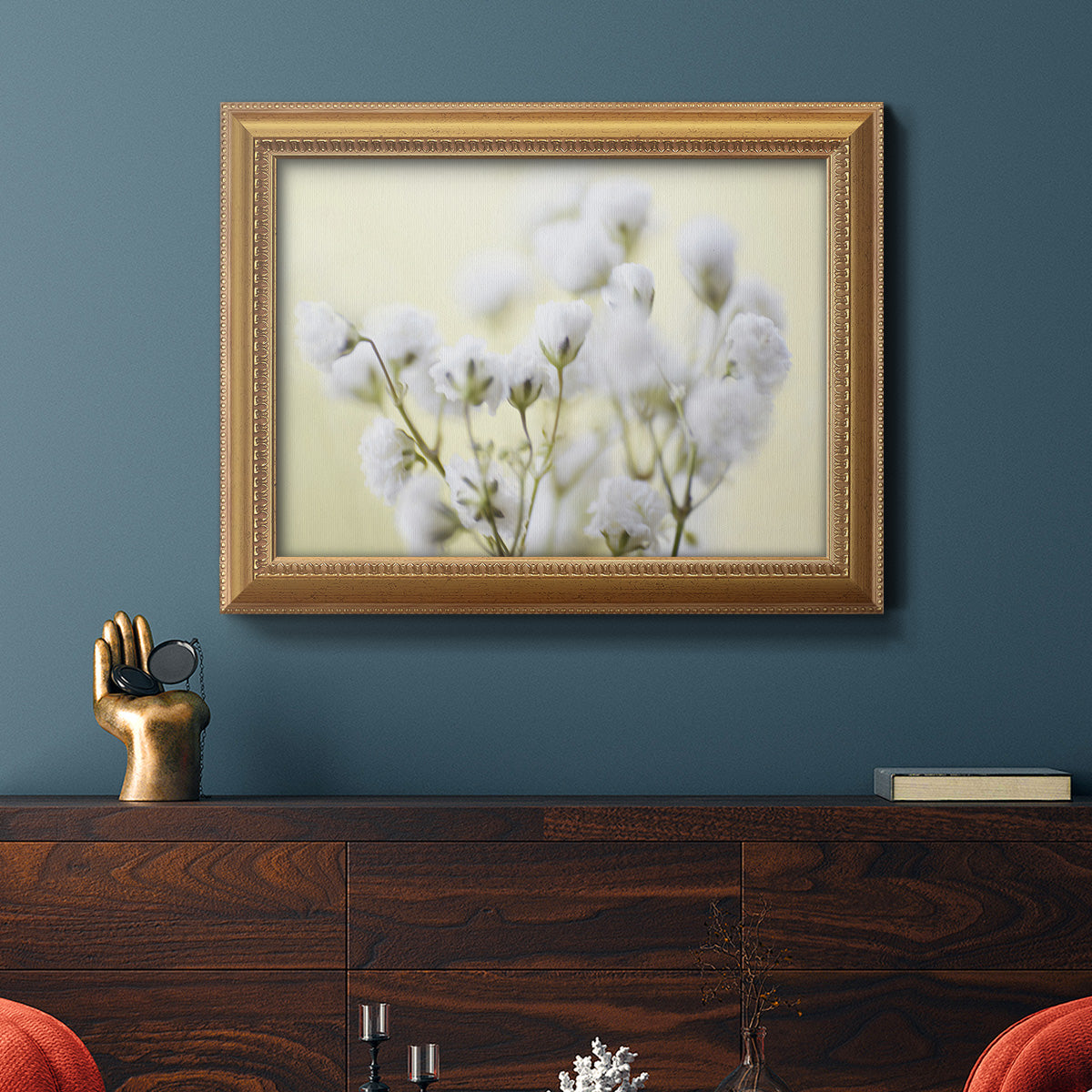 Baby's Breath Study IV Premium Framed Canvas- Ready to Hang