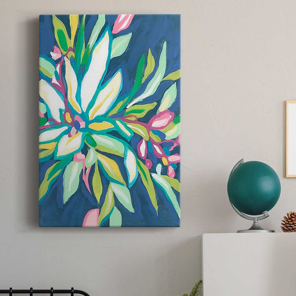 Blue Tropics I - Canvas Art Print