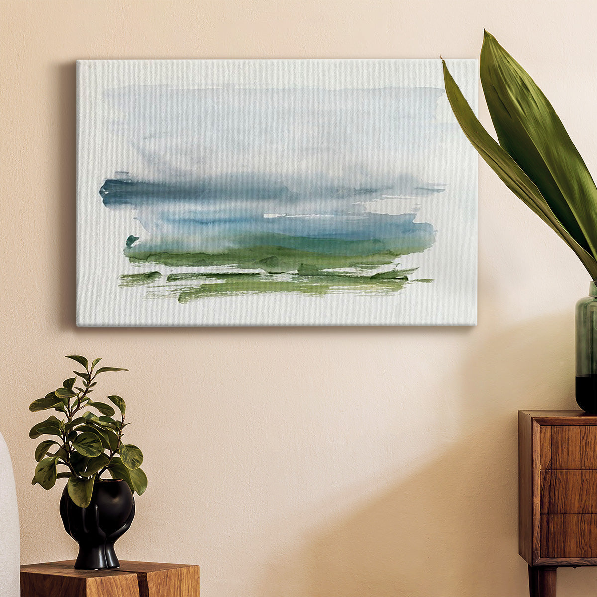 Coastline Splash III Premium Gallery Wrapped Canvas - Ready to Hang