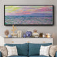 Sunset on the Sea at Pourville, 1882 - Floater Framed Canvas Print