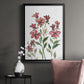 Watercolor Floral Stems II - Modern Framed Canvas Print