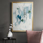 Ice Cavern II - Modern Framed Canvas Print