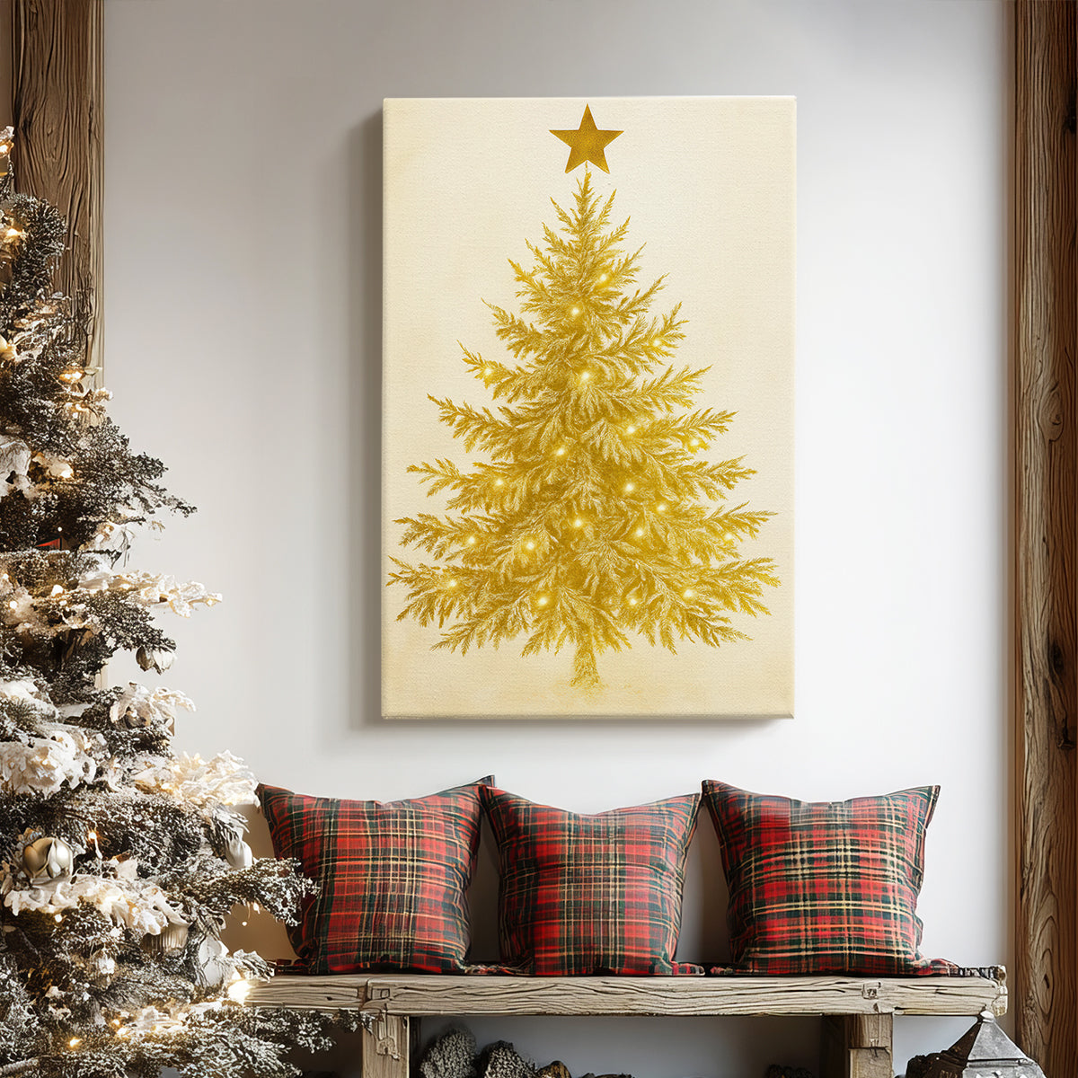 Twilight of Golden Whisper - Canvas Art Print