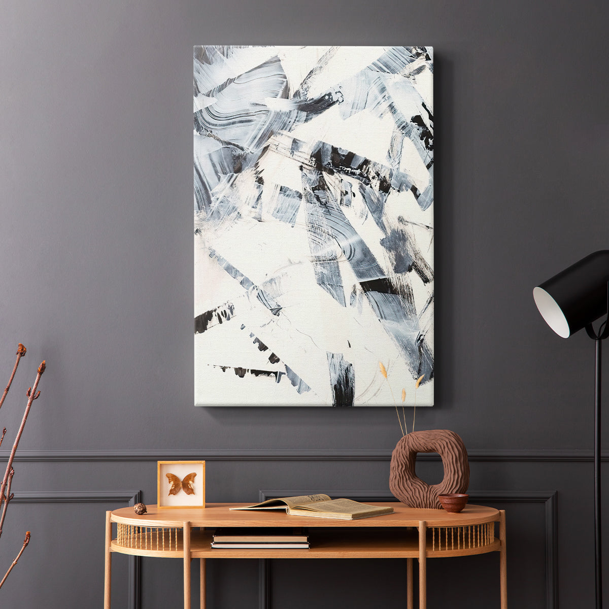 Fractured Ice I - Canvas Art Print