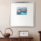 Primary Boats II Premium Framed Print Double Matboard