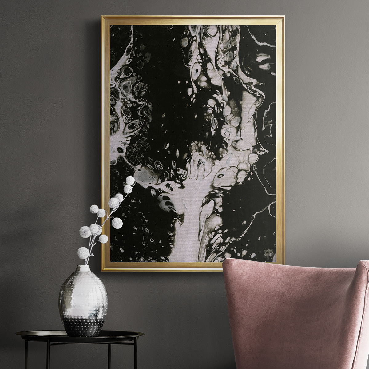 C37 - Modern Framed Canvas Print