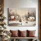 Snow of Gilded Blessing - Canvas Art Print