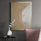 Silver Lake III - Modern Framed Canvas Print