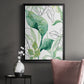 Tropical Palm Chorus I - Modern Framed Canvas Print