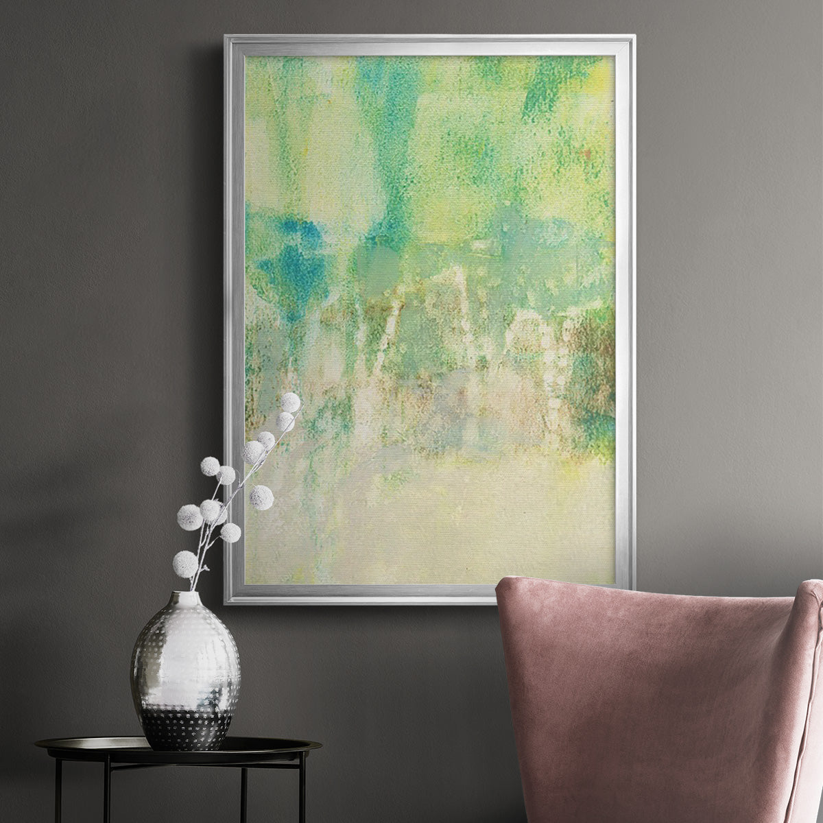 Serus II - Modern Framed Canvas Print
