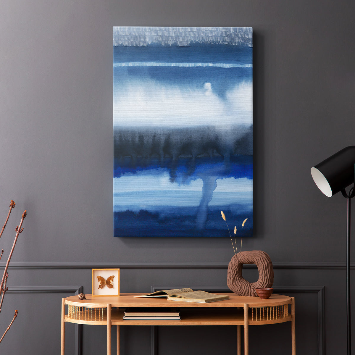 Deep Blue Shore I - Canvas Art Print