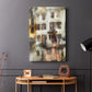 Stacked Houses III - Canvas Art Print