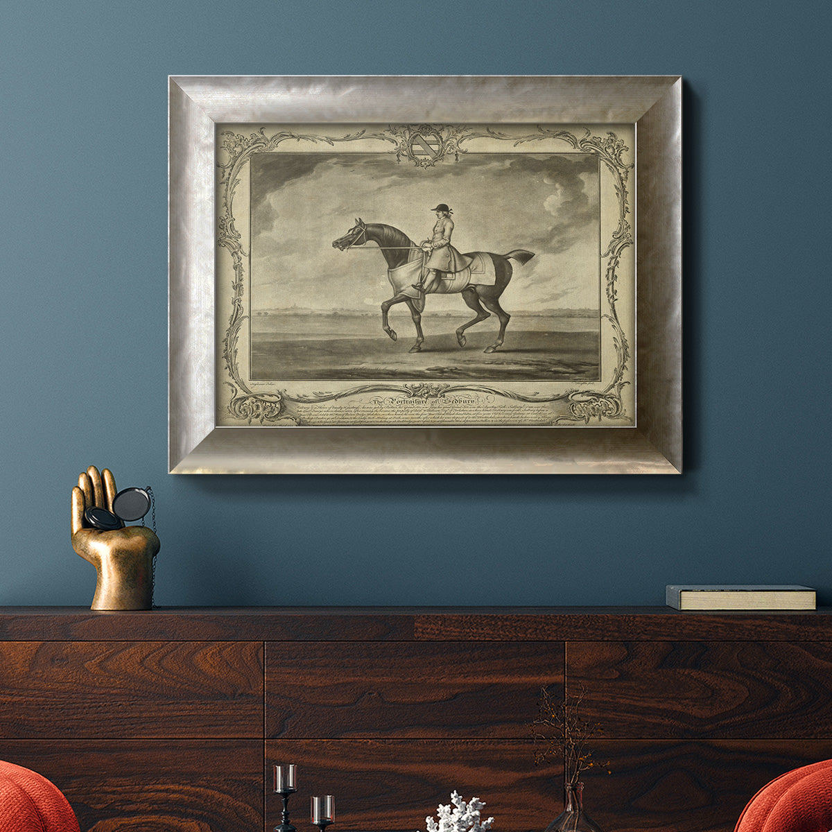 Distinguished Horses II Premium Framed Canvas- Ready to Hang