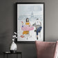 Paris in Love II - Modern Framed Canvas Print