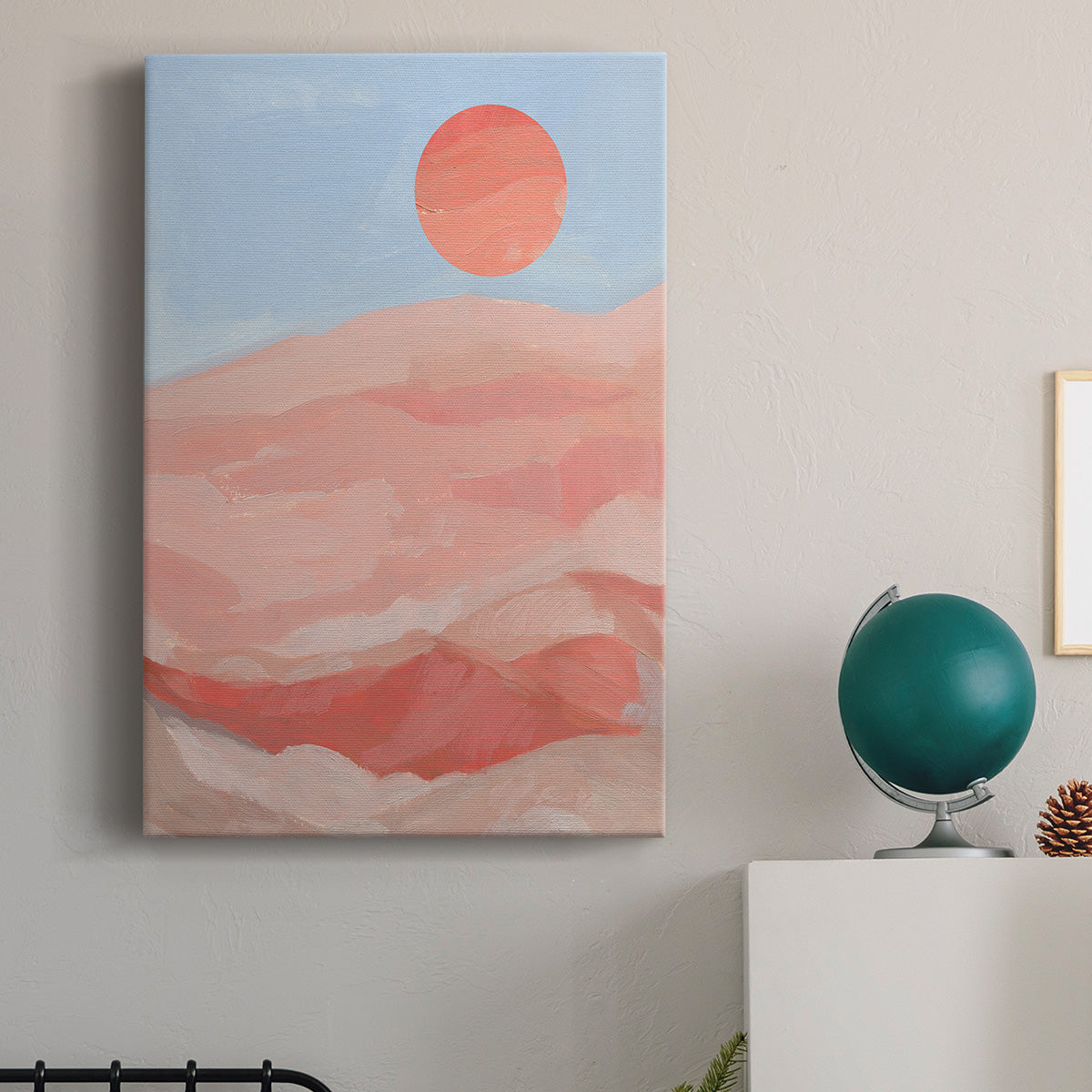 Summer Sun I Premium Gallery Wrapped Canvas - Ready to Hang