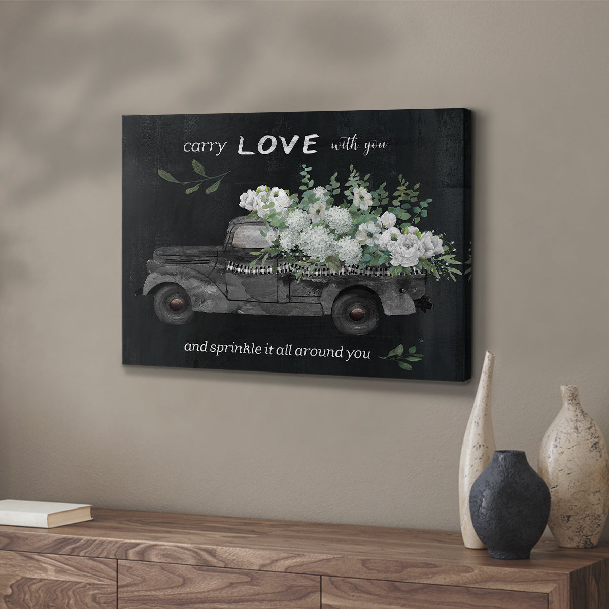 Carry Love - Canvas Art Print