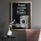 Normal Is Just A Setting - Modern Framed Canvas Print