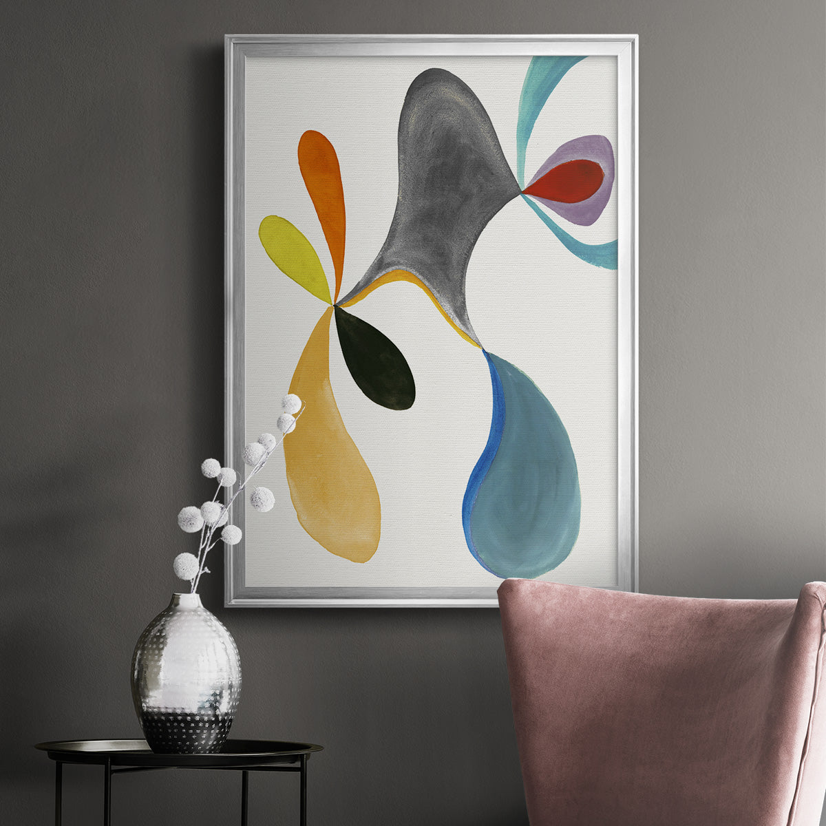 Magic Tricks I - Modern Framed Canvas Print