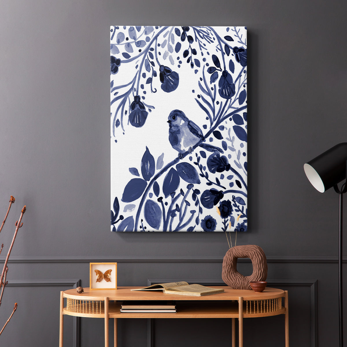 Indigo Song II - Canvas Art Print