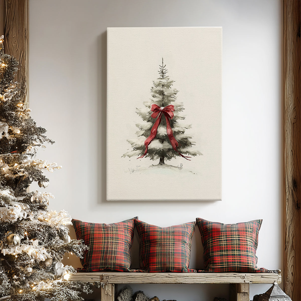 Twilight of Snowwhite Cathedral - Canvas Art Print