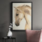 Golden Palomino II - Modern Framed Canvas Print