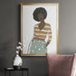 Fashion Vignette II - Modern Framed Canvas Print