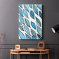 Patterned Leaf Shapes I - Canvas Art Print