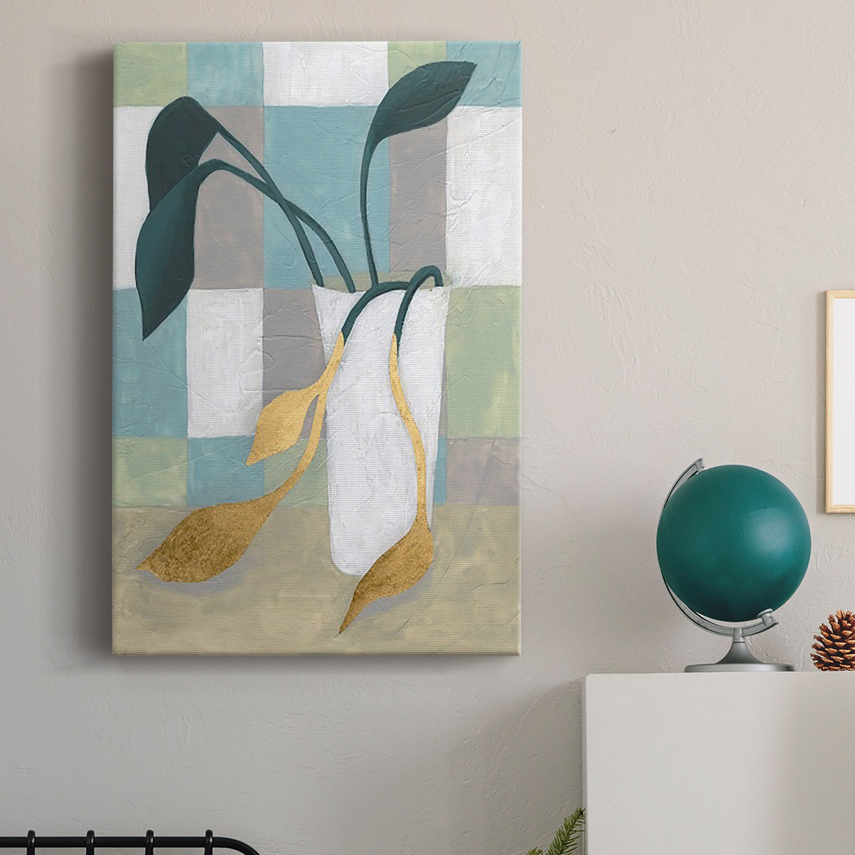 Plant Vased I - Canvas Art Print