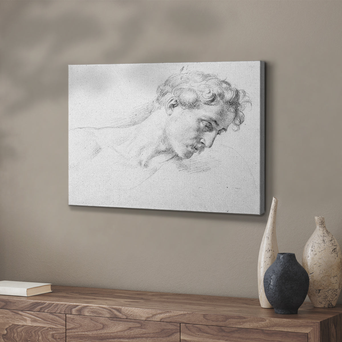 Vintage Sketch LXXVIII - Canvas Art Print