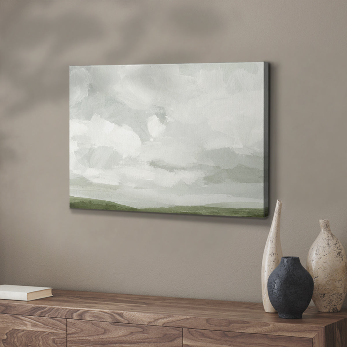 Gray Stone Sky IV - Canvas Art Print