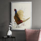 Pheasant Splash 8 - Modern Framed Canvas Print