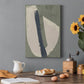 Paper Slice IV Premium Gallery Wrapped Canvas - Ready to Hang