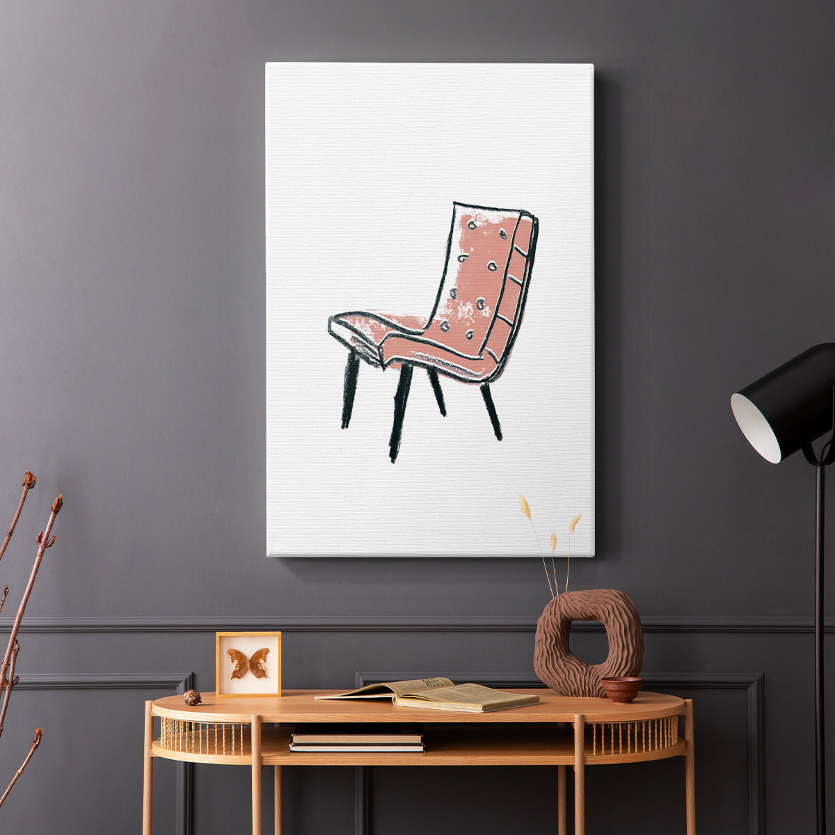 Take a Seat IX - Canvas Art Print