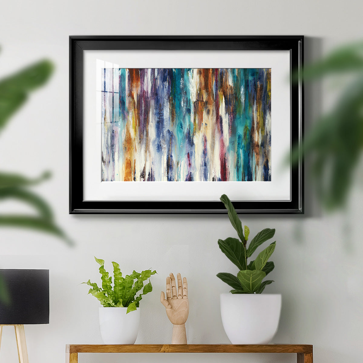 Shape Shifting - Modern Framed Art Print